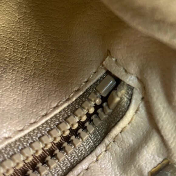 CELINE Logo Macadam Pattern Shoulder Bag PVC Leather Brown GHW Italy 65YH141 - Picture 13 of 16